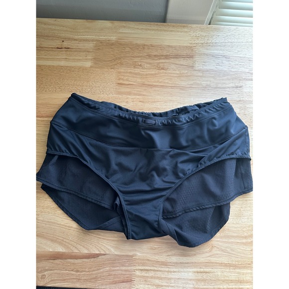 Oiselle Black Running Shorts Athletic Performance Liner Women's Size 8 - Picture 8 of 8